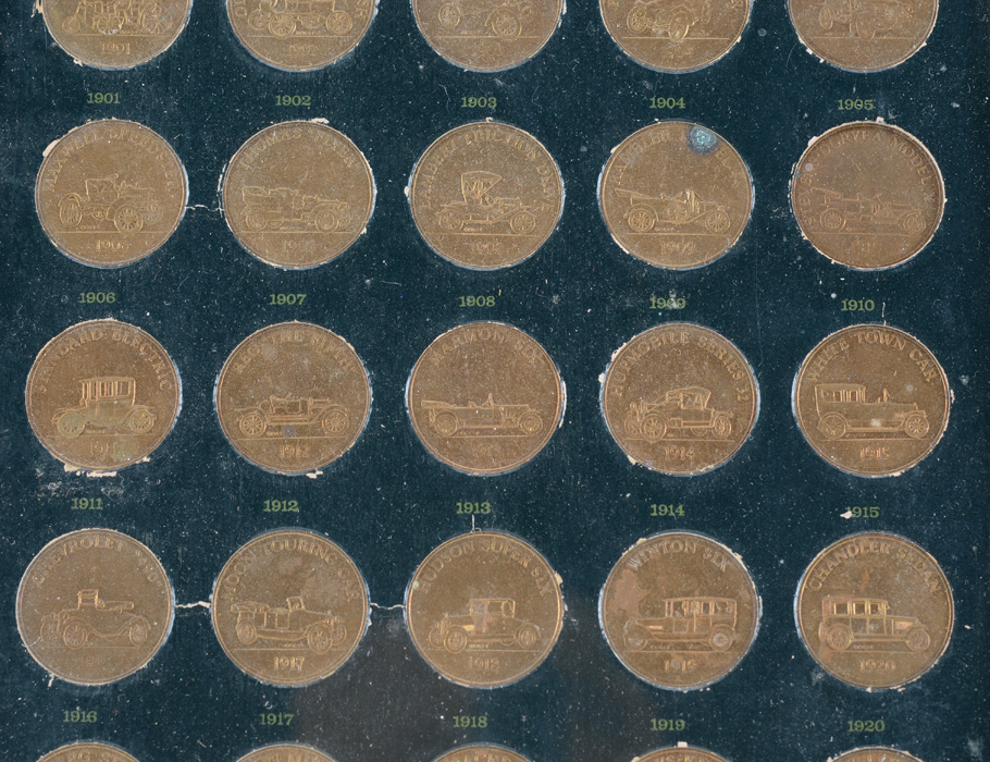 Franklin Mint Antique Car Coin Collection