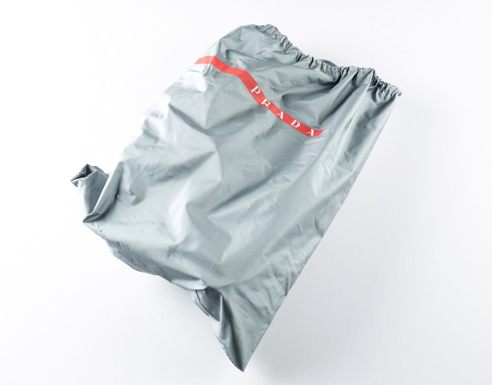 Prada Designer Tan Leather Mary Jane Flats