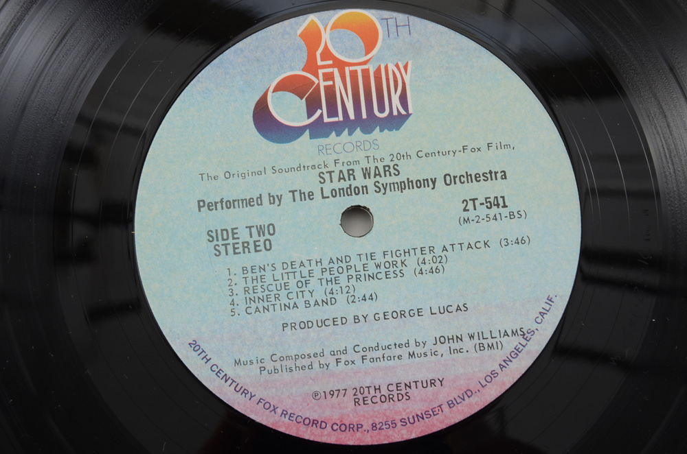 "Star Wars" Original 1977 Double-LP Soundtrack and Poster