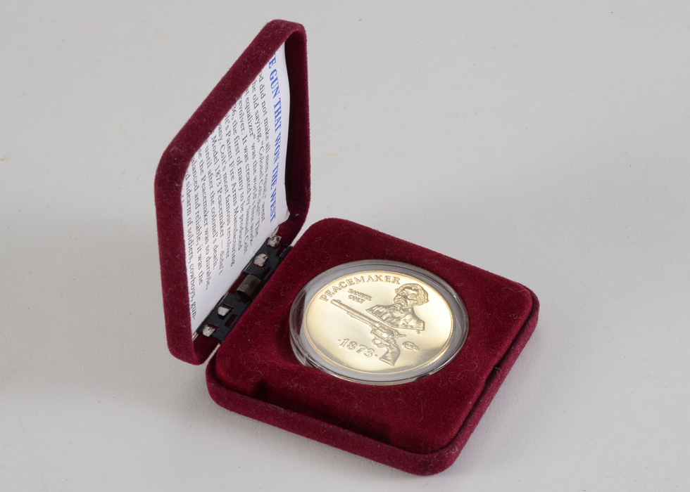 NRA Peacemaker Colt Revolver Commemorative Coin