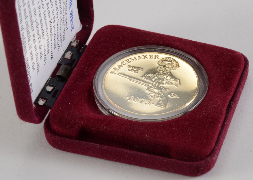 NRA Peacemaker Colt Revolver Commemorative Coin