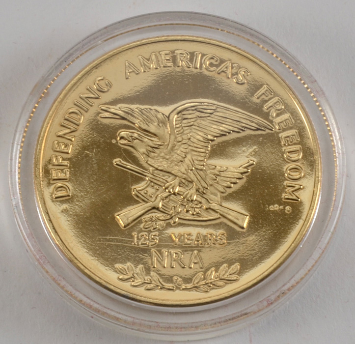 NRA Peacemaker Colt Revolver Commemorative Coin