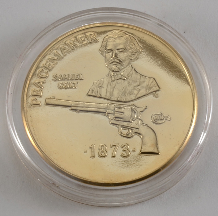 NRA Peacemaker Colt Revolver Commemorative Coin