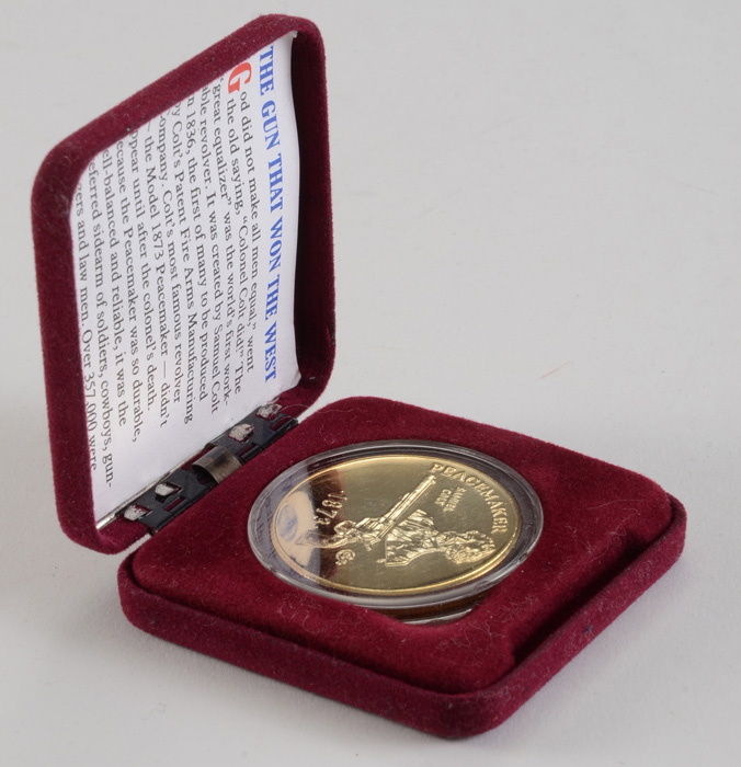 NRA Peacemaker Colt Revolver Commemorative Coin