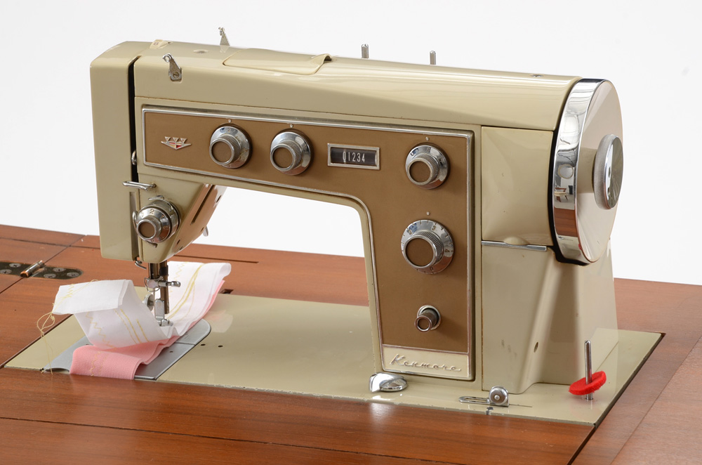 Vintage Kenmore Sewing Machine and Table