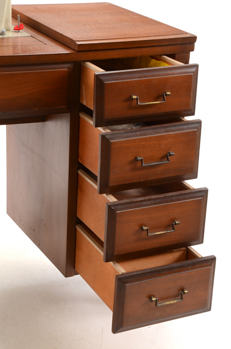 Vintage Kenmore Sewing Machine and Table