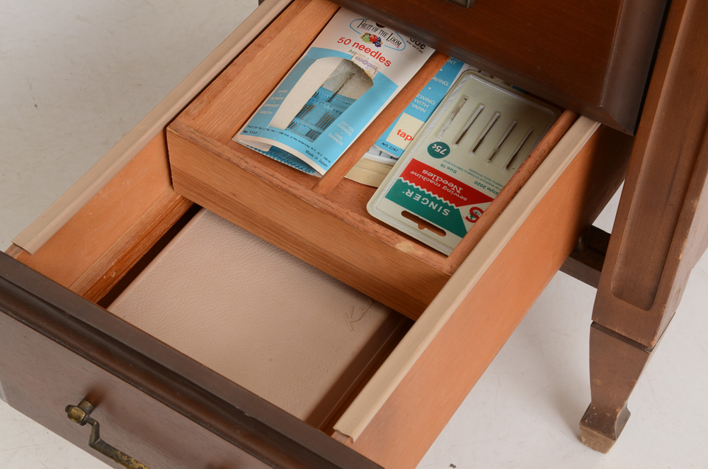 Vintage Kenmore Sewing Machine and Table