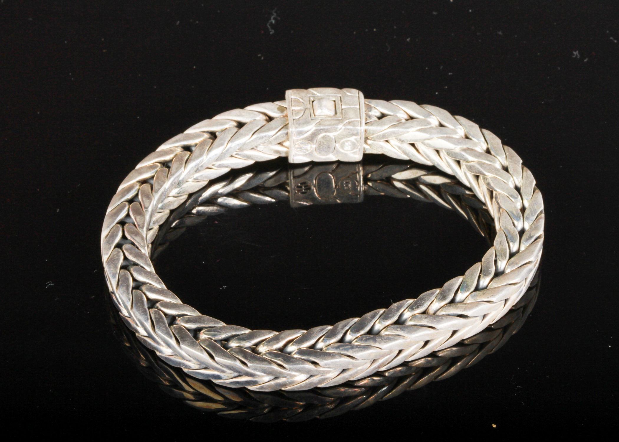 John Hardy Sterling Silver Men's Bracelet