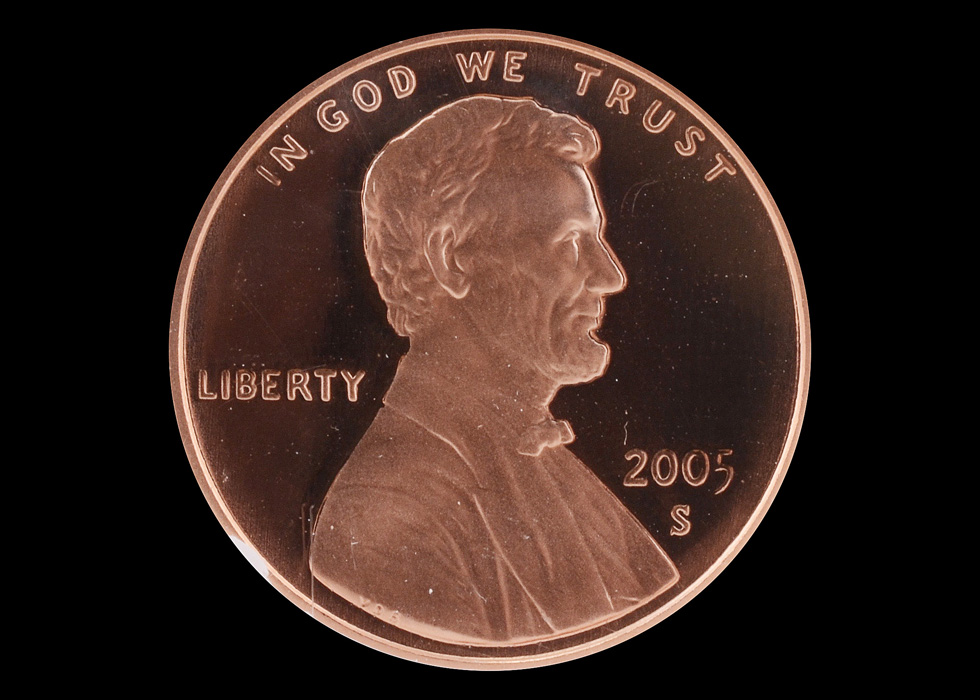 2005 S Lincoln Cent NGC PF69 RD UC