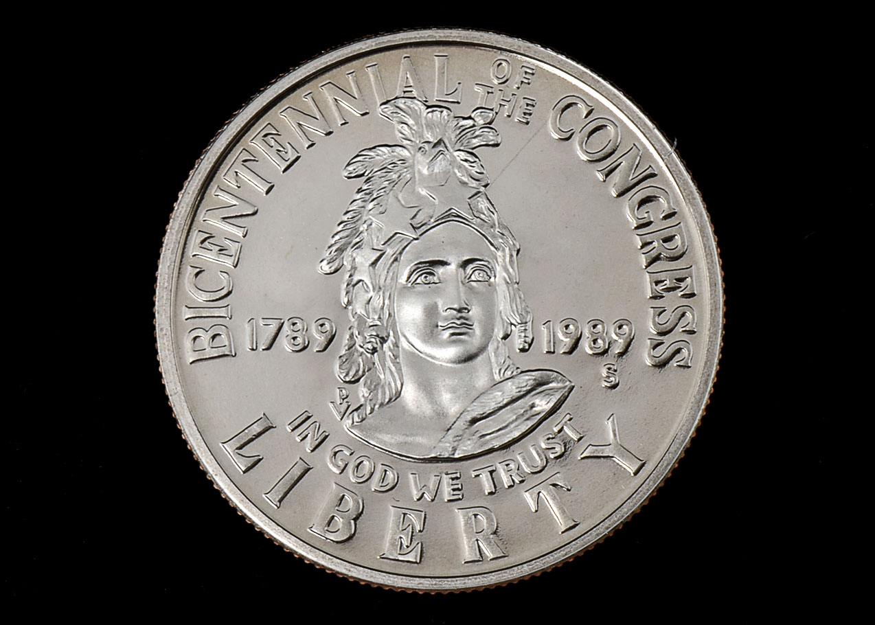1989 S United States Congress Commemorative Coin
