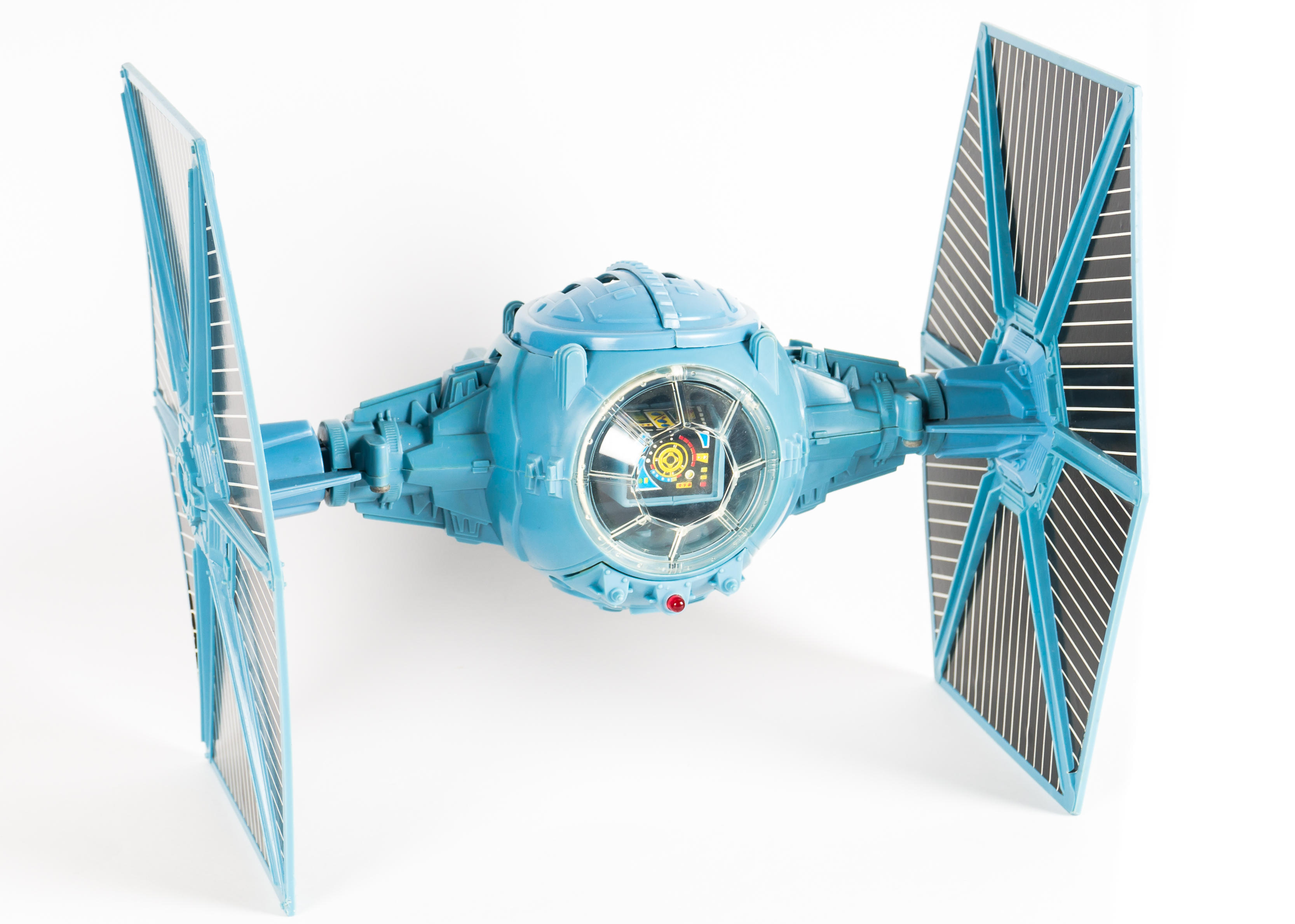 Vintage 1978 "Star Wars" Blue Imperial TIE Fighter