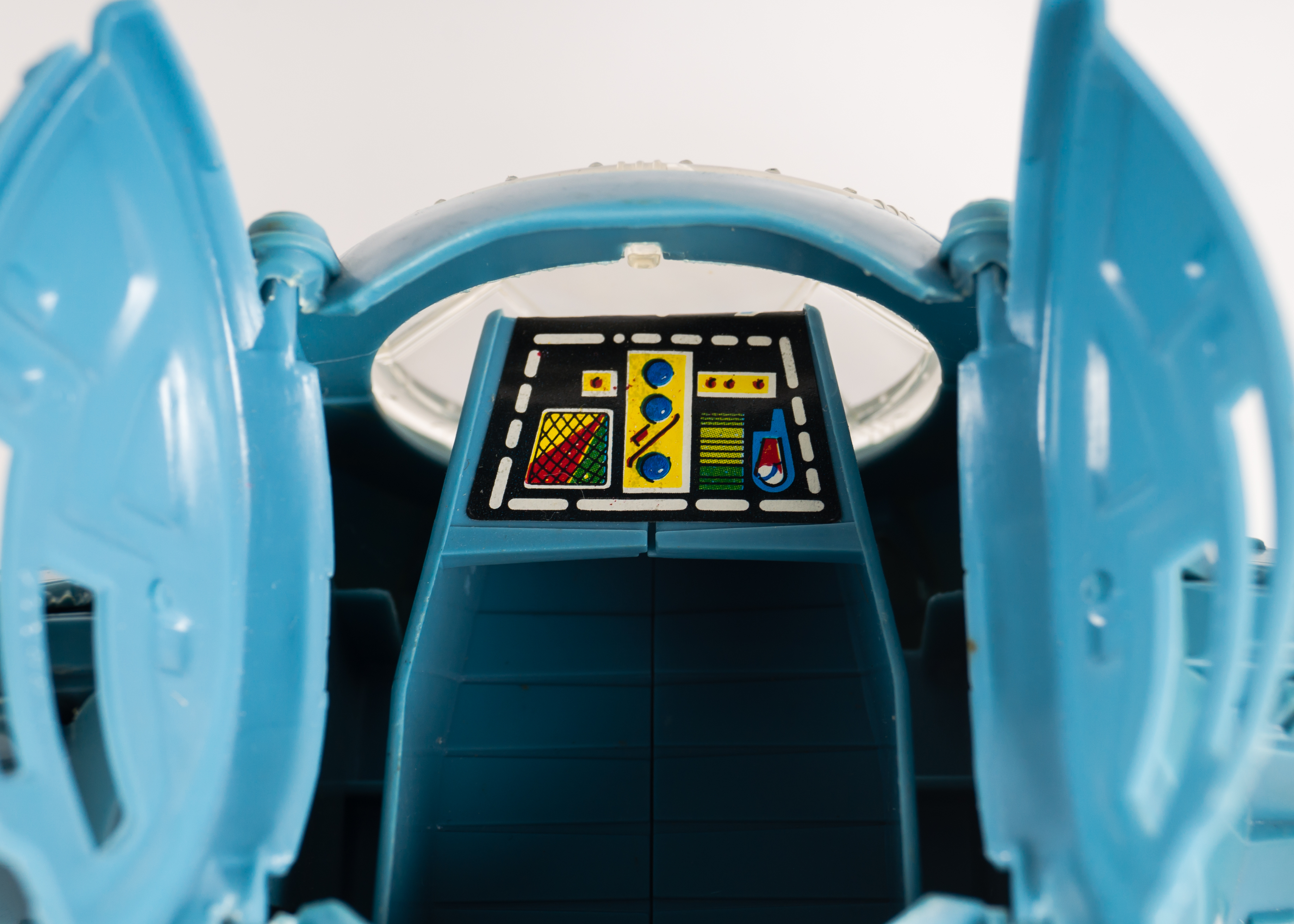 Vintage 1978 "Star Wars" Blue Imperial TIE Fighter