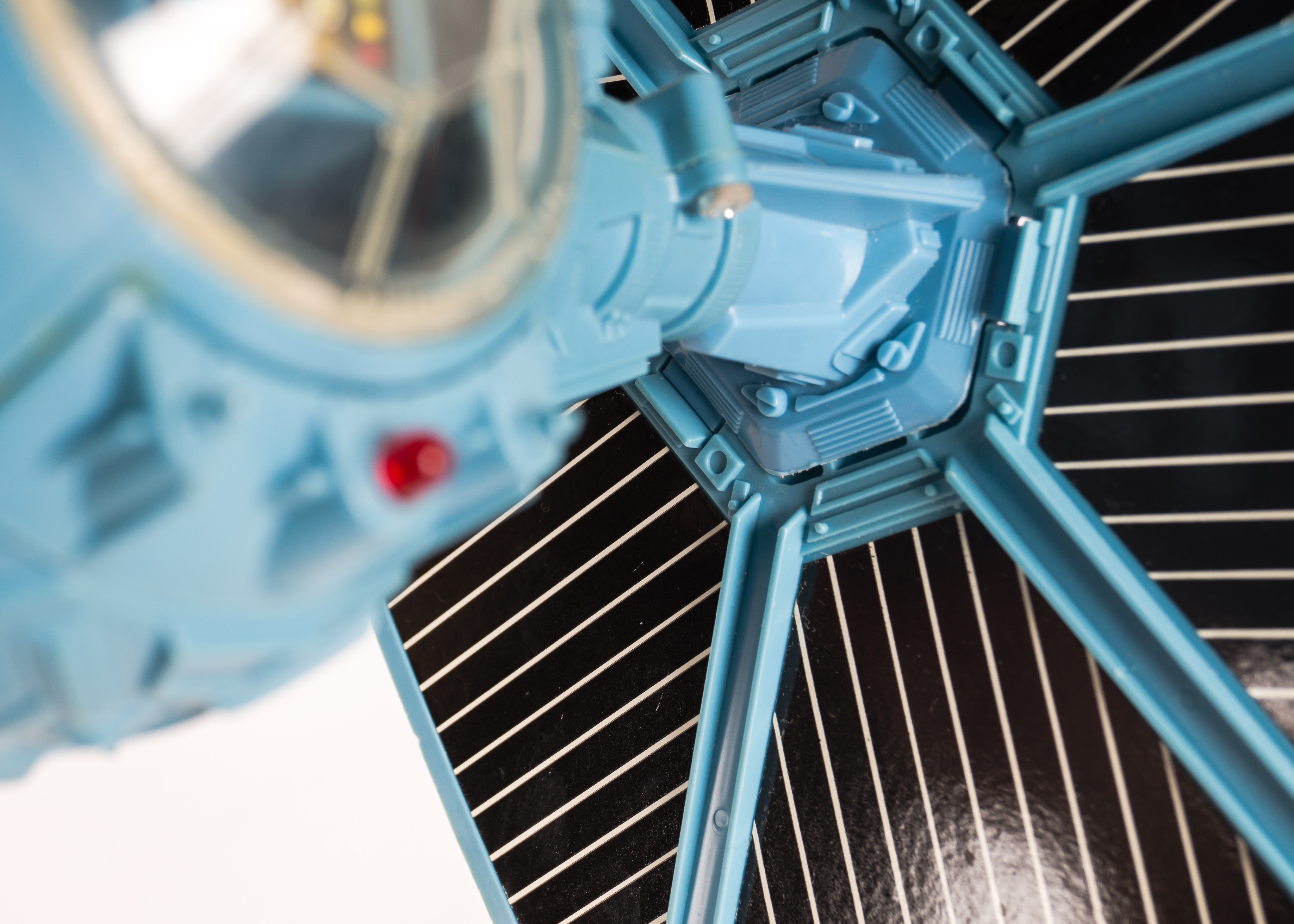 Vintage 1978 "Star Wars" Blue Imperial TIE Fighter