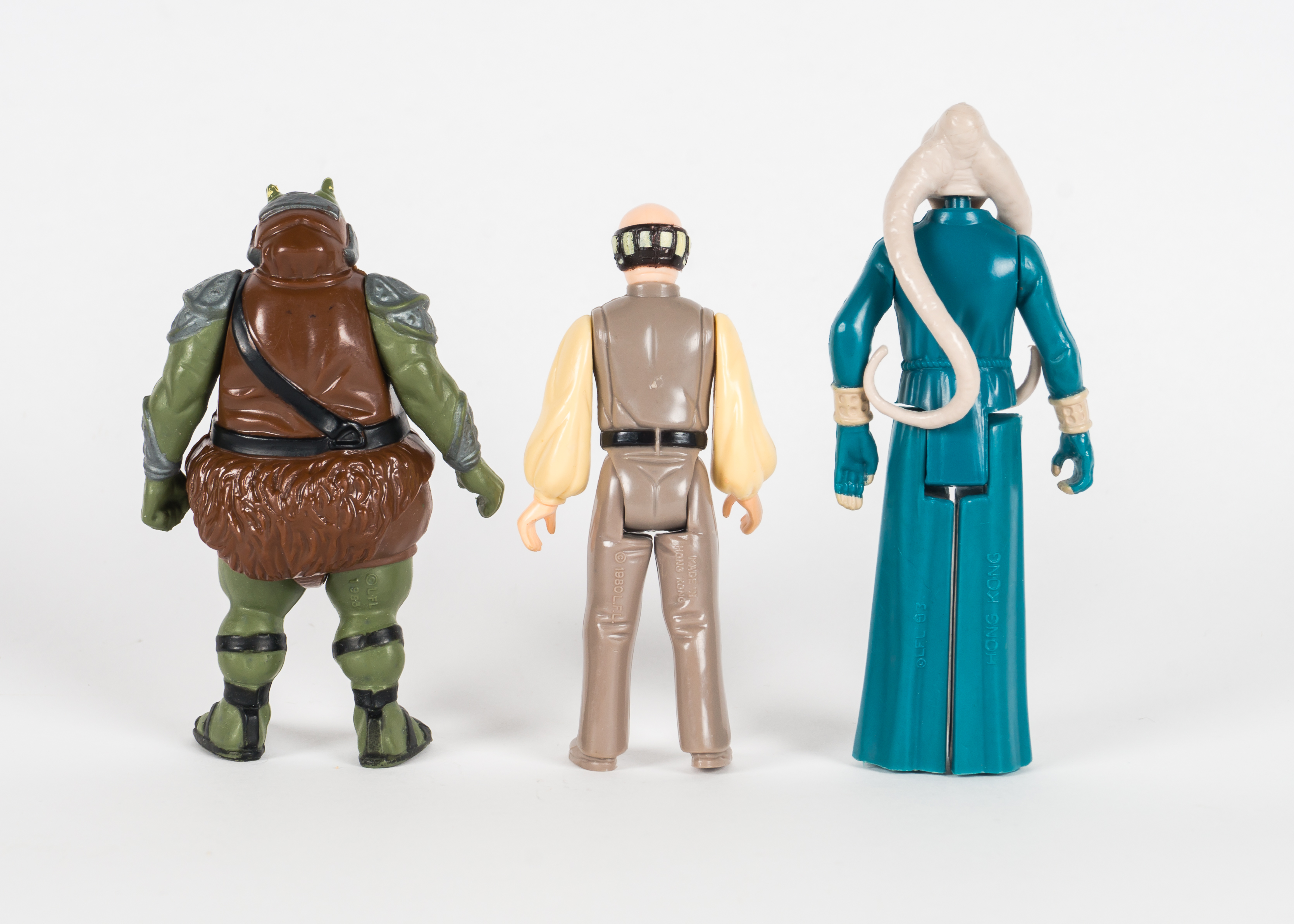 Vintage "Star Wars" Jabba the Hutt Palace Action Figure Group I