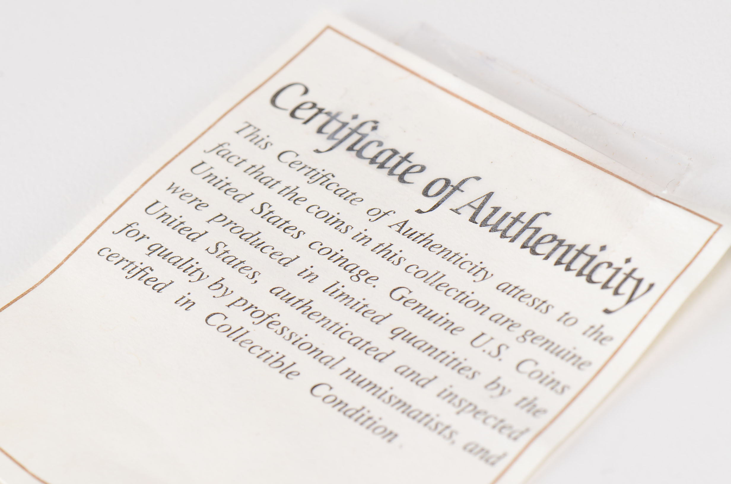 Yesteryear Coin Collection