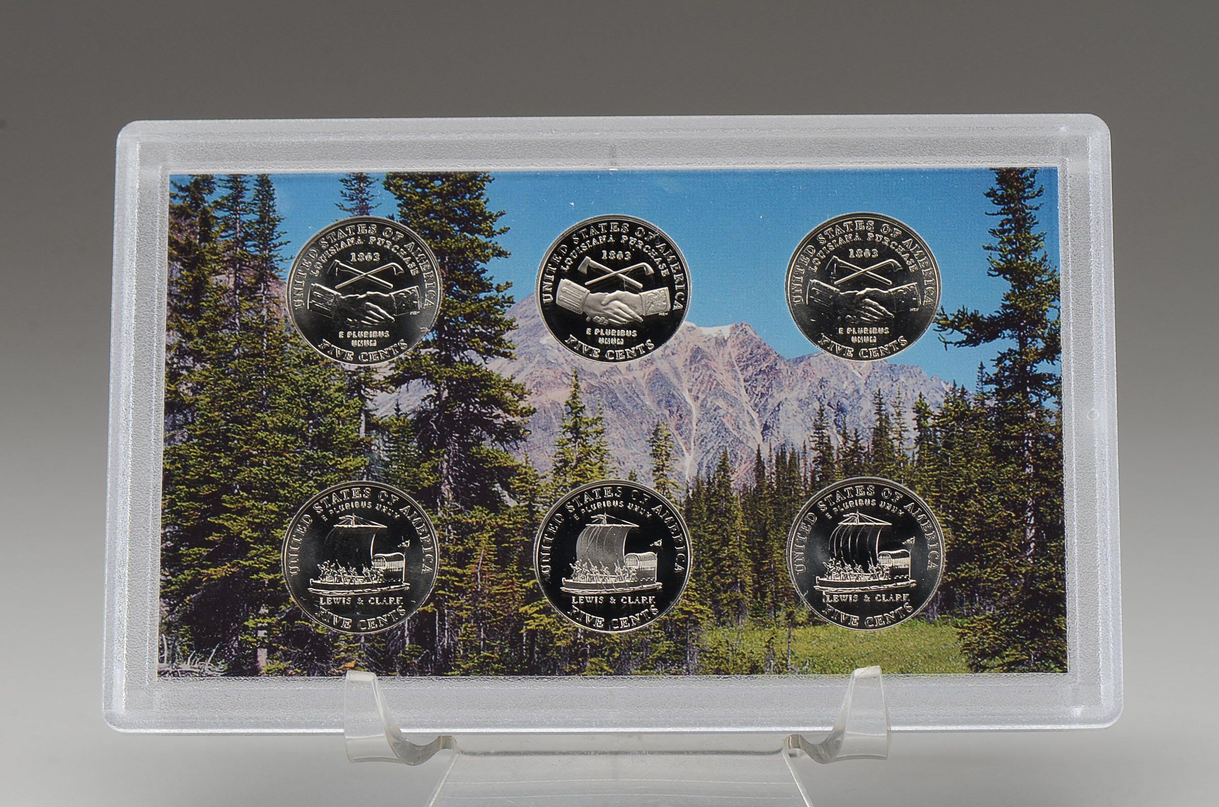 Group of 3 Westward Journey Nickels Series Coin Sets