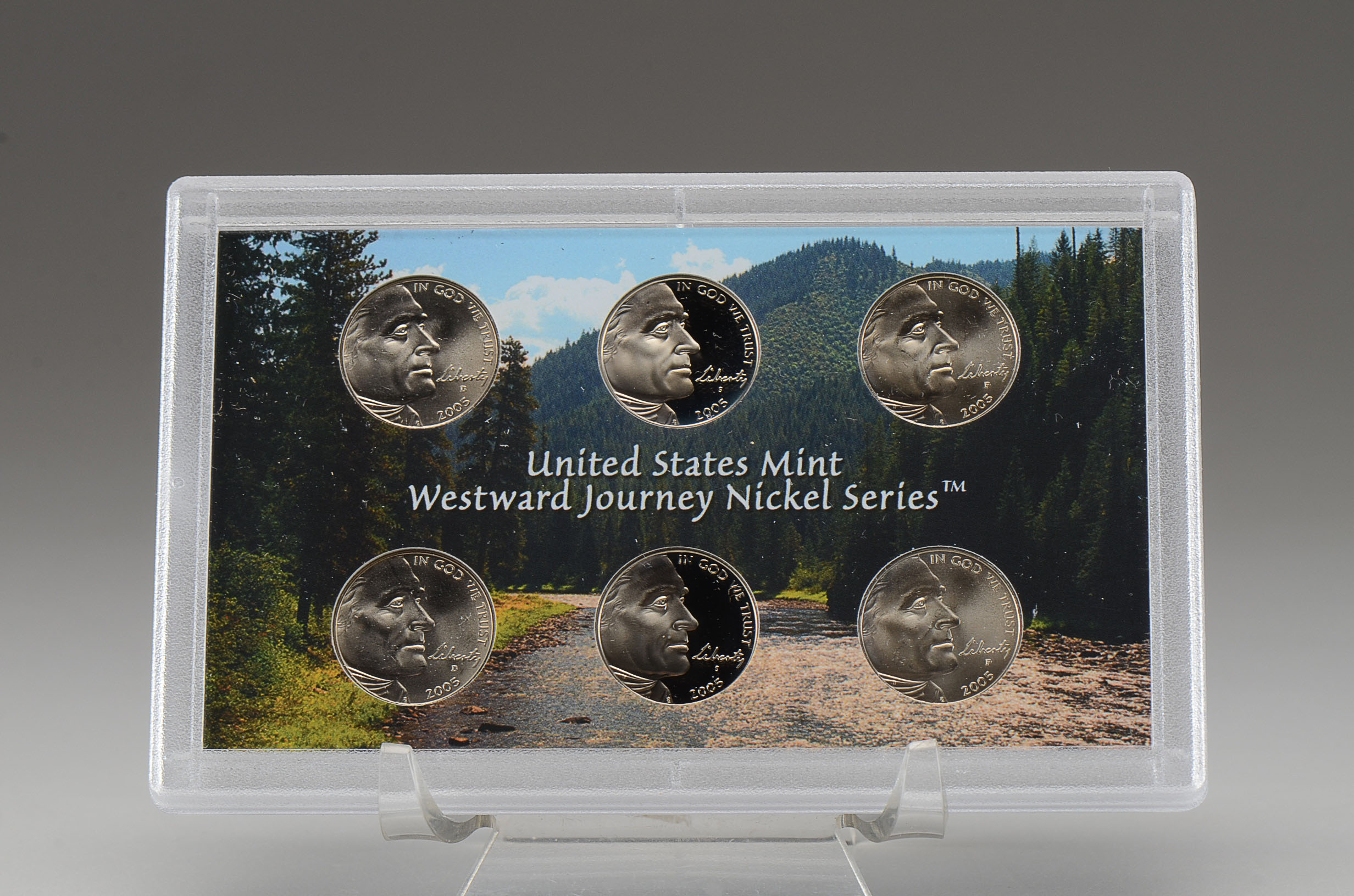 Group of 3 Westward Journey Nickels Series Coin Sets