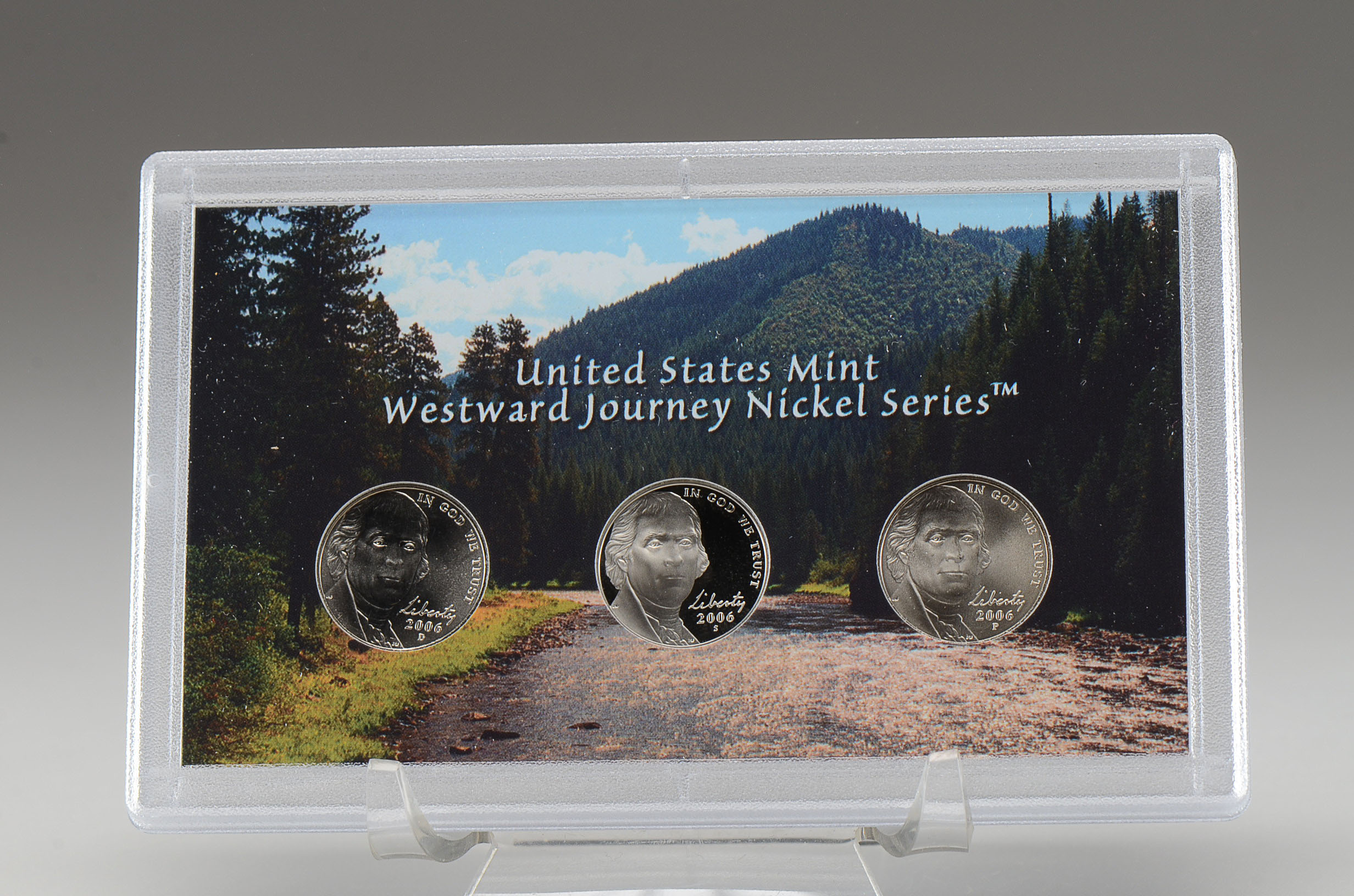 Group of 3 Westward Journey Nickels Series Coin Sets