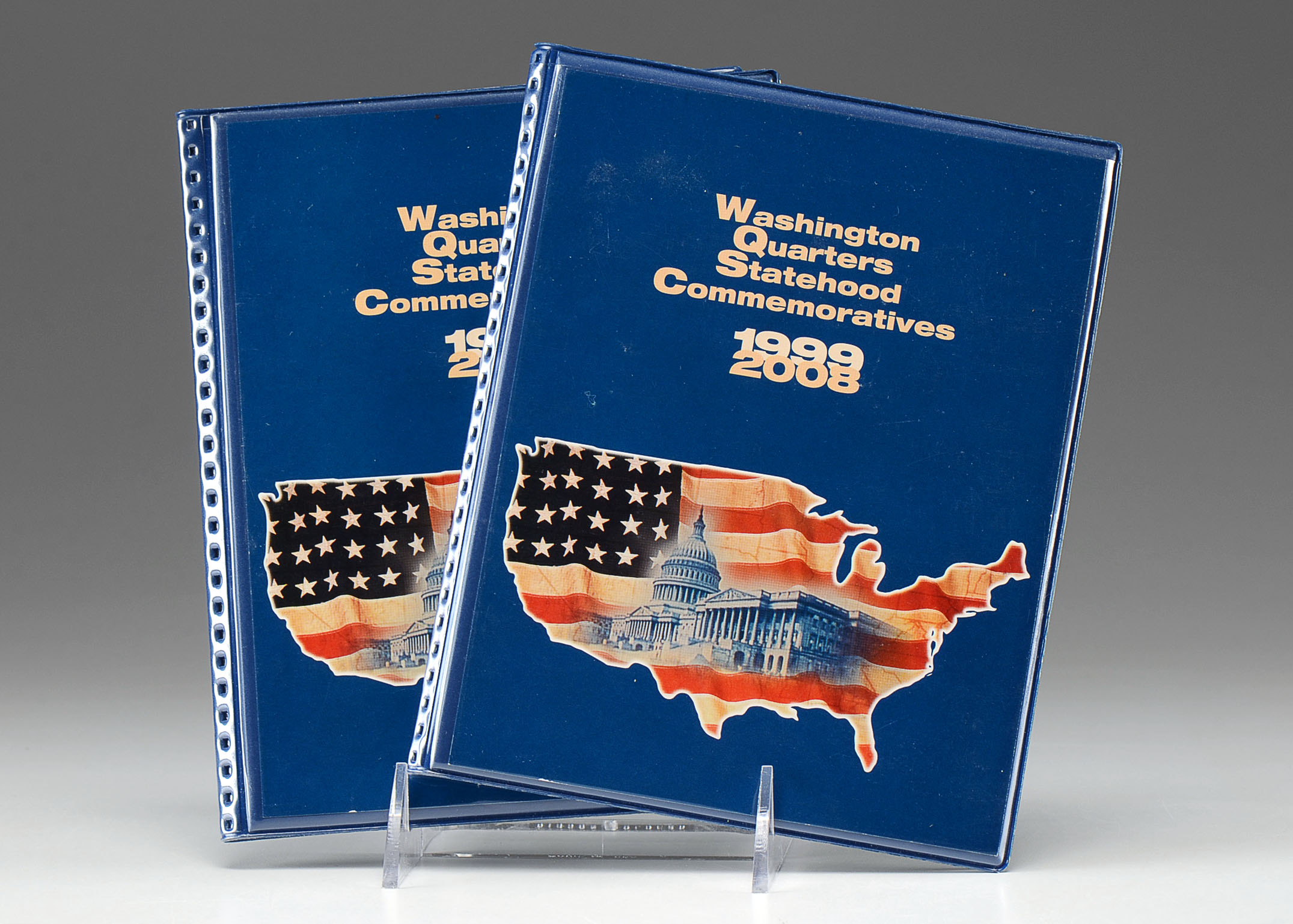 Group of 2 Washington Statehood Quarters Booklets