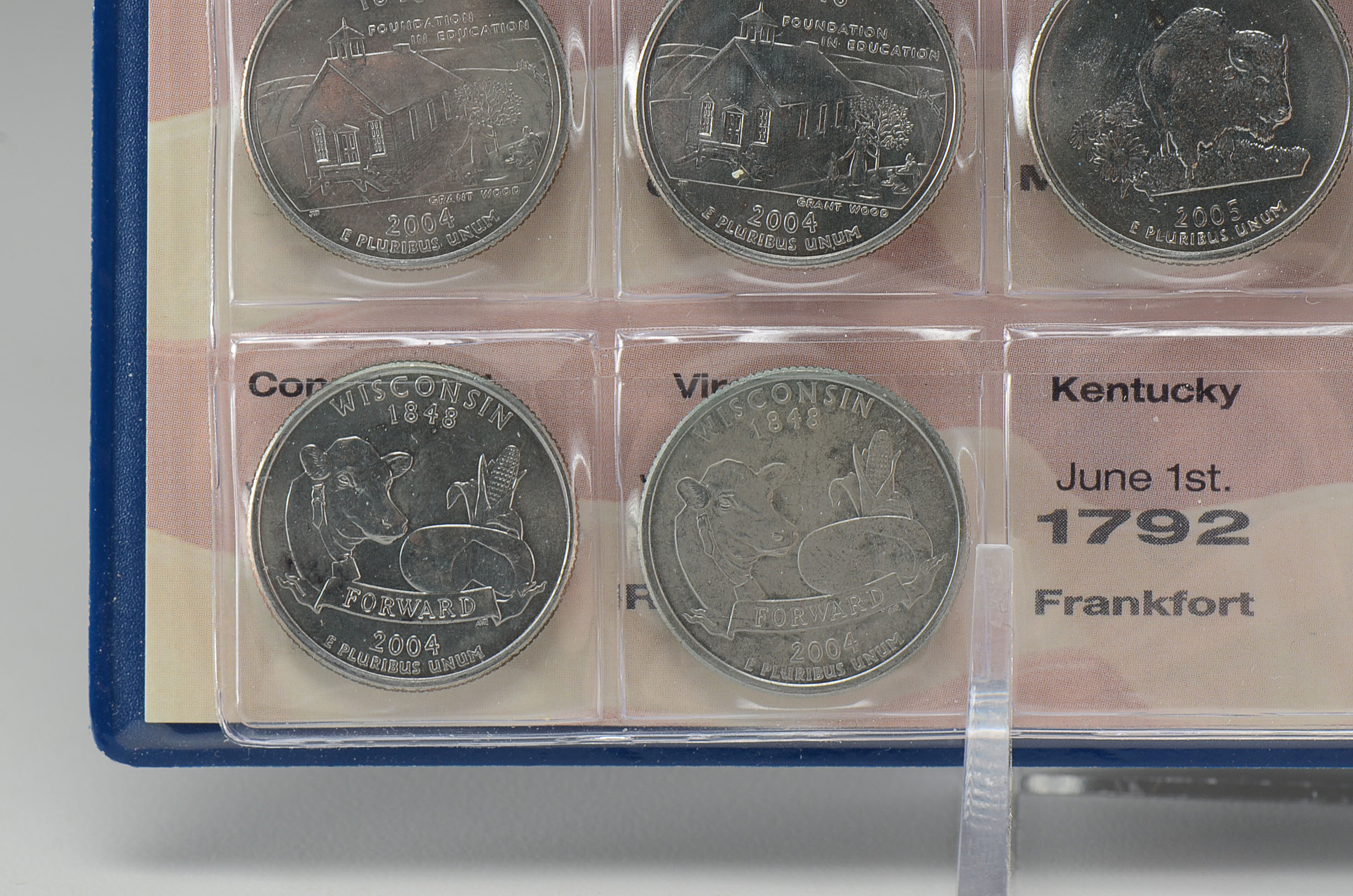 Group of 2 Washington Statehood Quarters Booklets