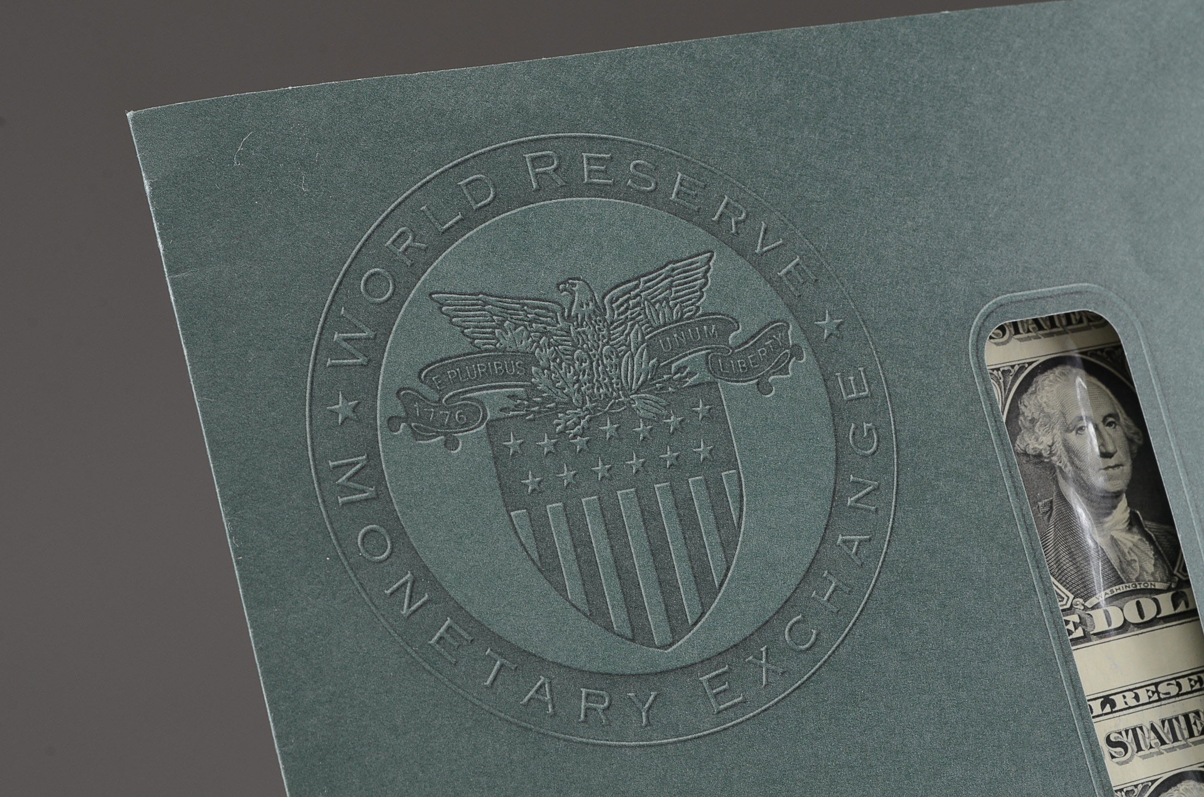 U.S. Mint Uncut One Dollar Bill Sheet