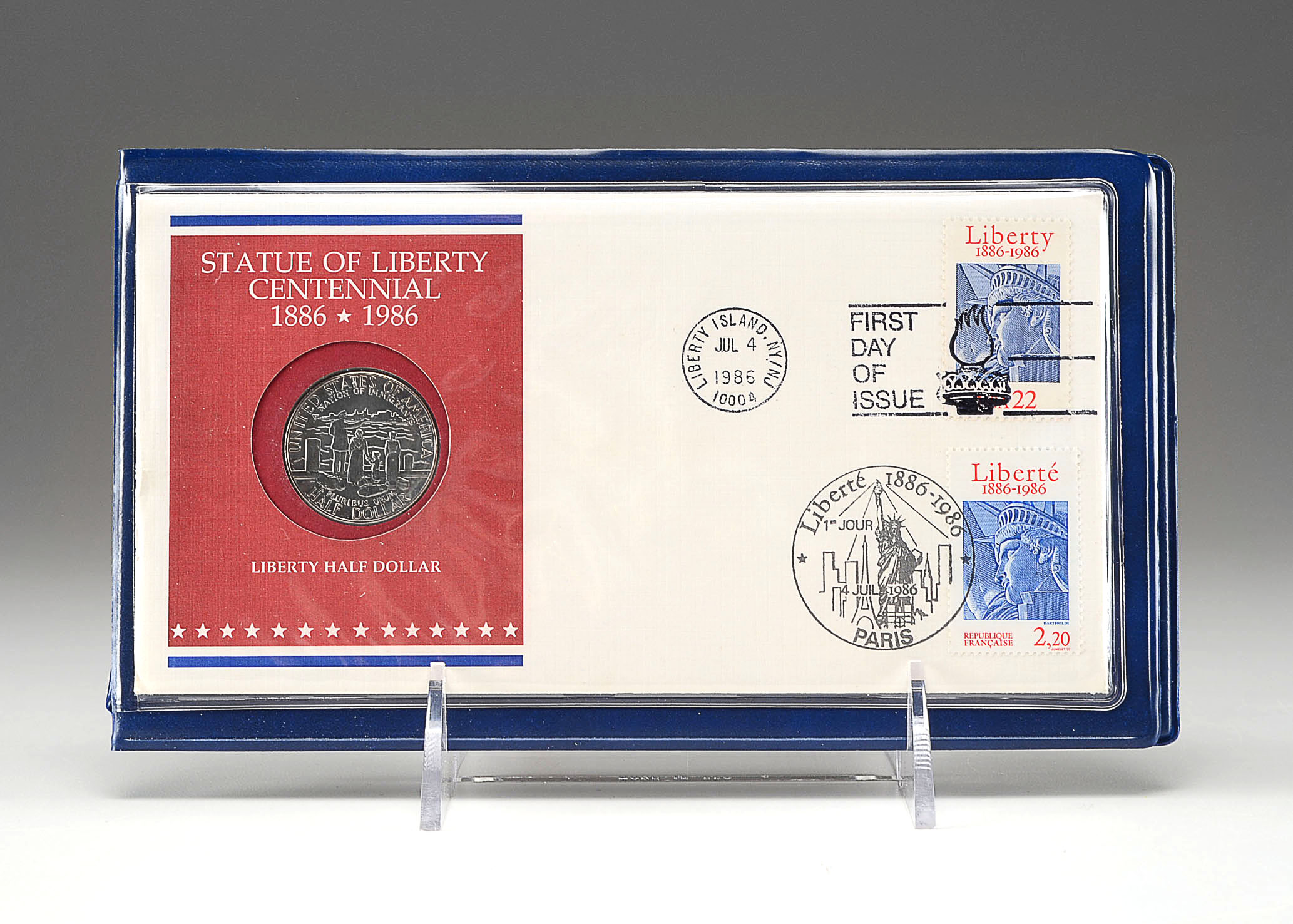 1986 D Liberty Half Dollar Commemorative Coin