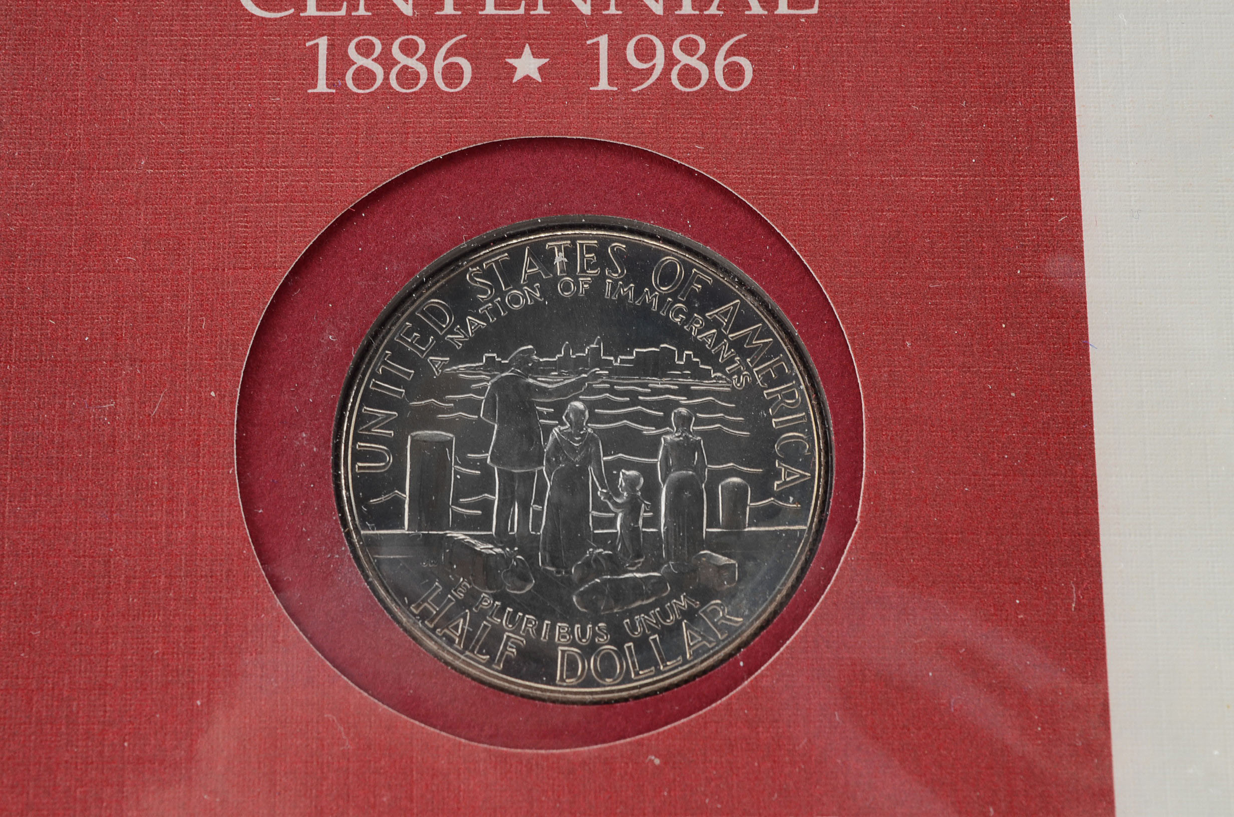 1986 D Liberty Half Dollar Commemorative Coin