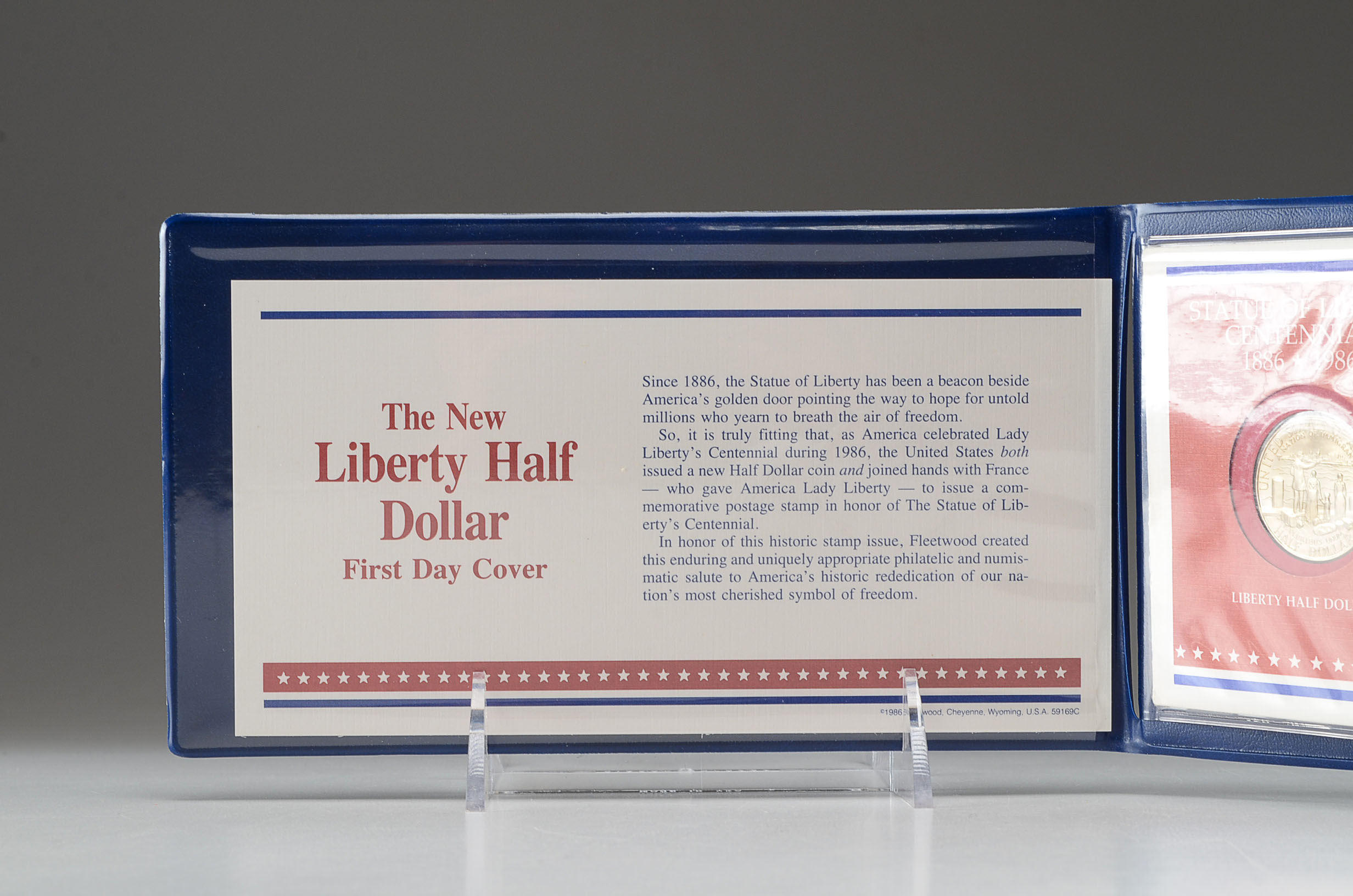 1986 D Liberty Half Dollar Commemorative Coin