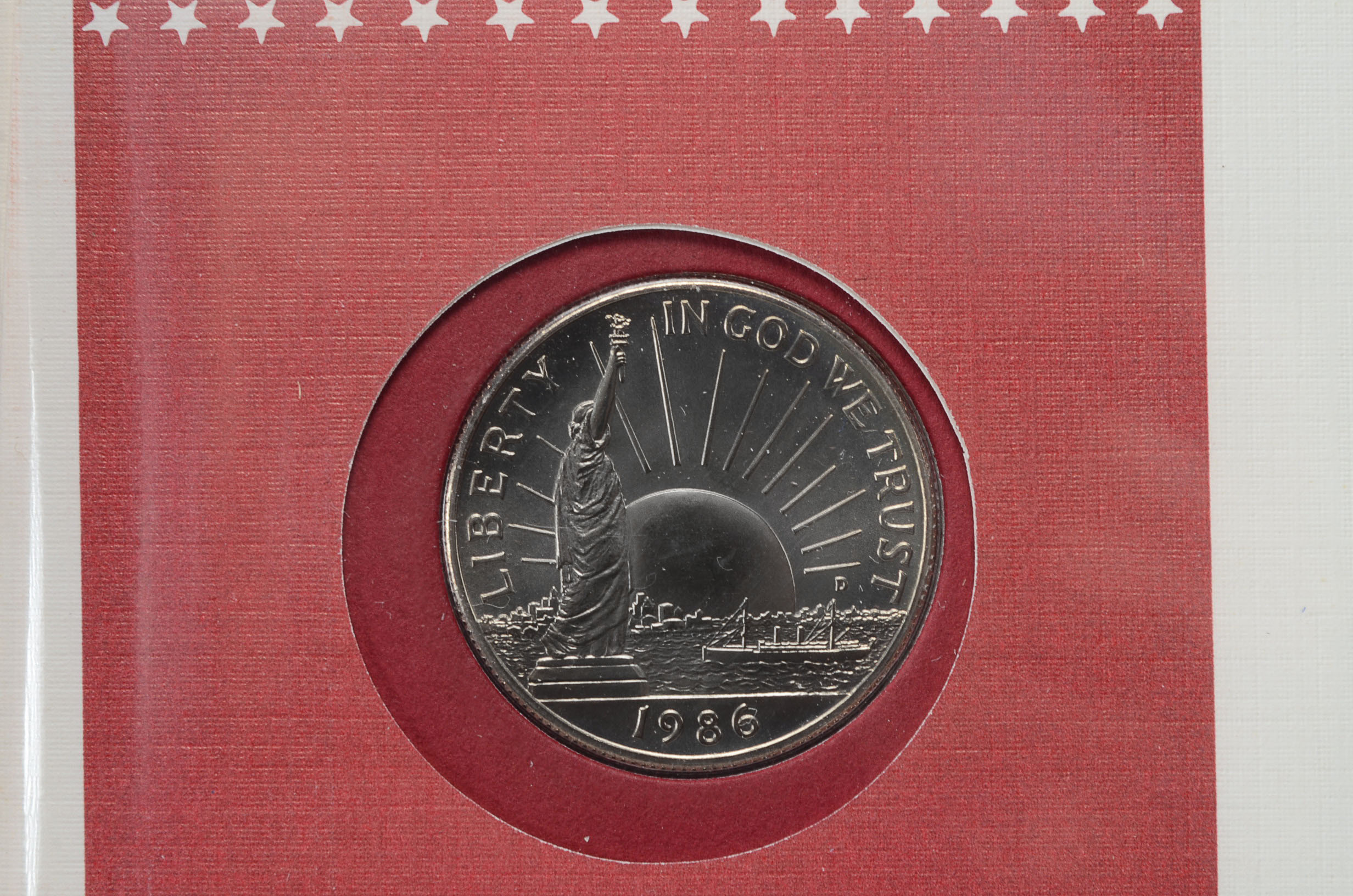 1986 D Liberty Half Dollar Commemorative Coin