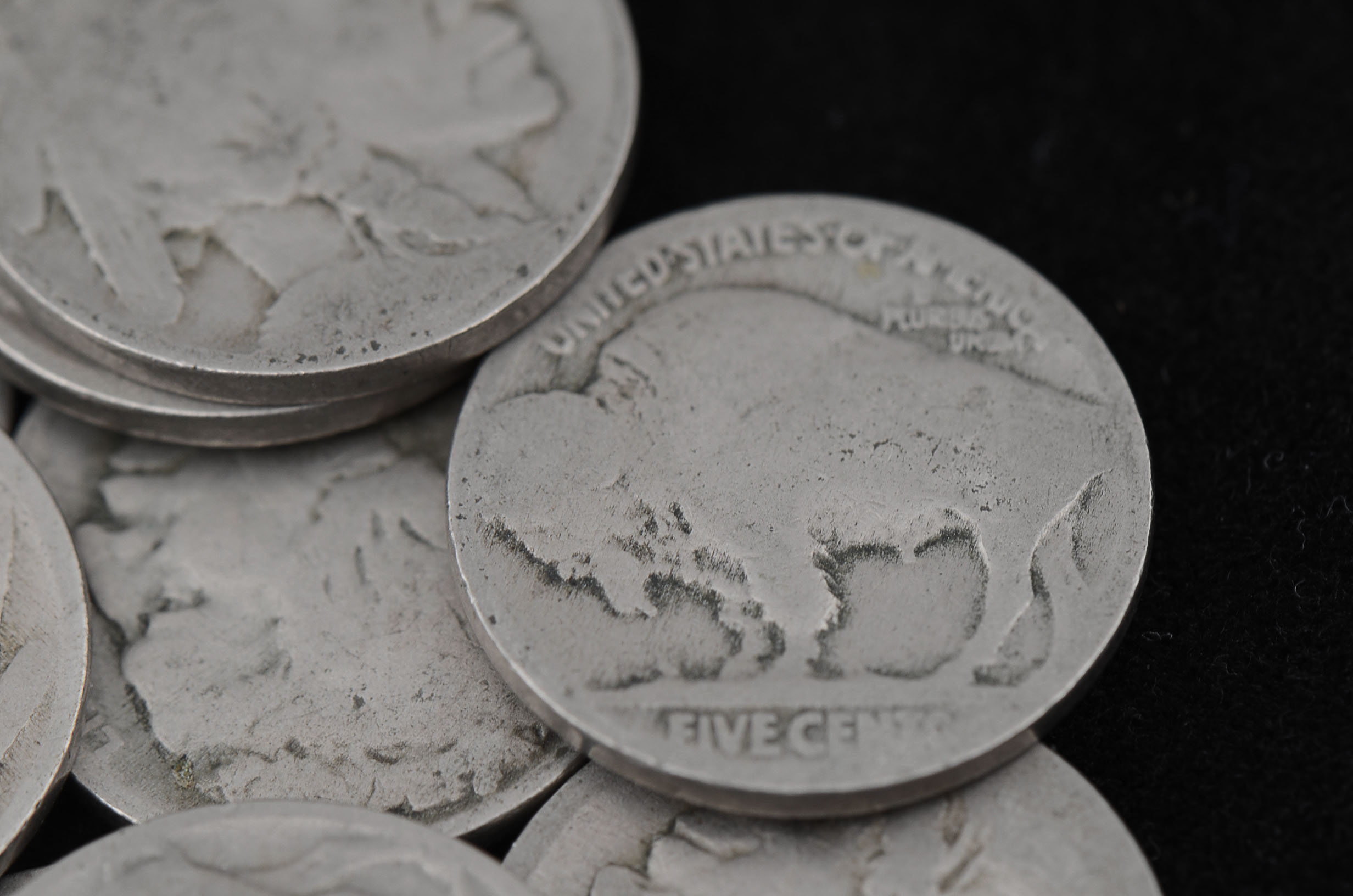 Group of (20) Buffalo Nickels