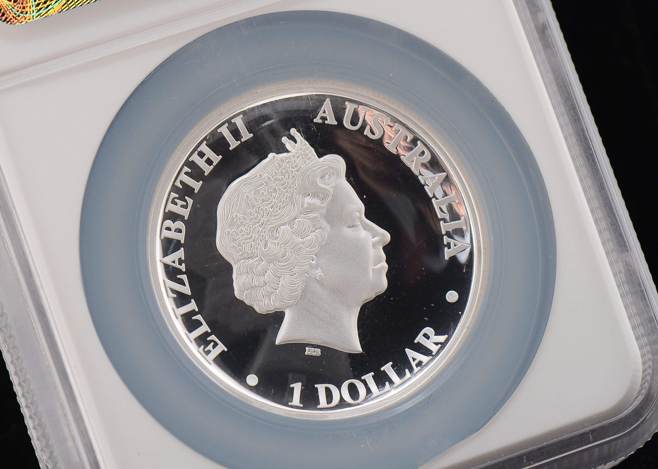 2010 P Australia Kangaroo Silver $1 Coin NGC PF69