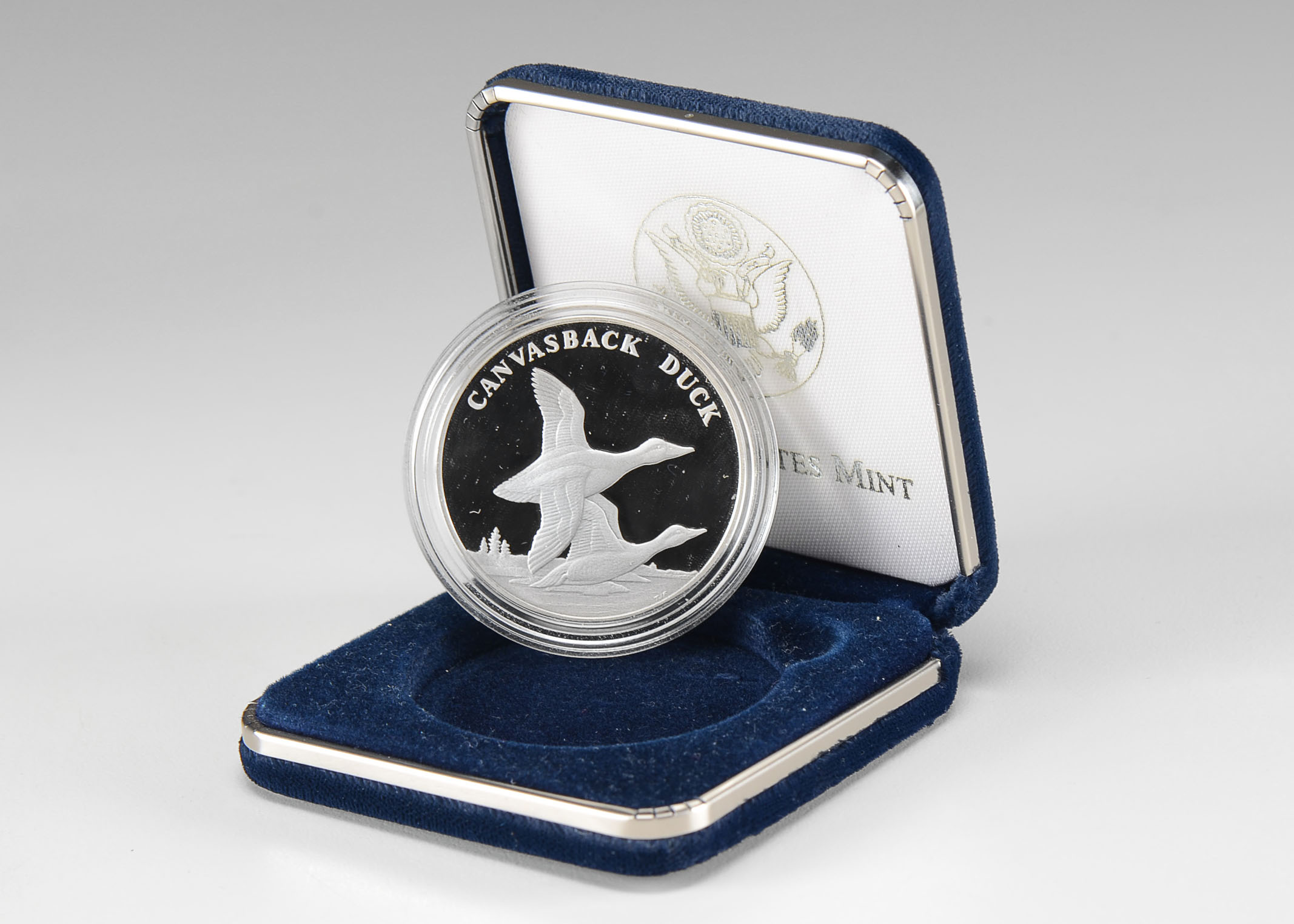 U.S. Mint 2003 Wildlife Refuge Centennial Duck Silver Coin