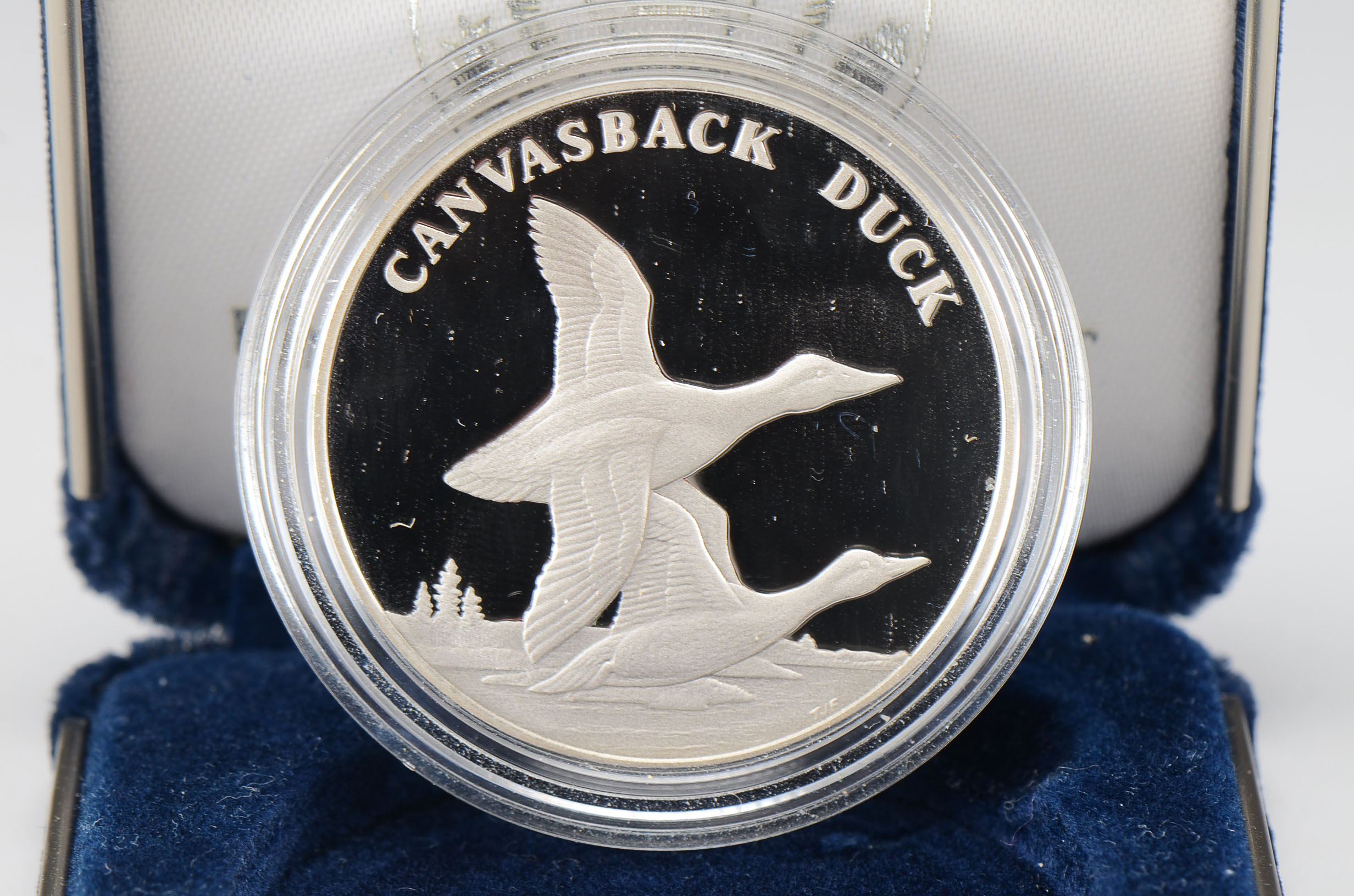 U.S. Mint 2003 Wildlife Refuge Centennial Duck Silver Coin