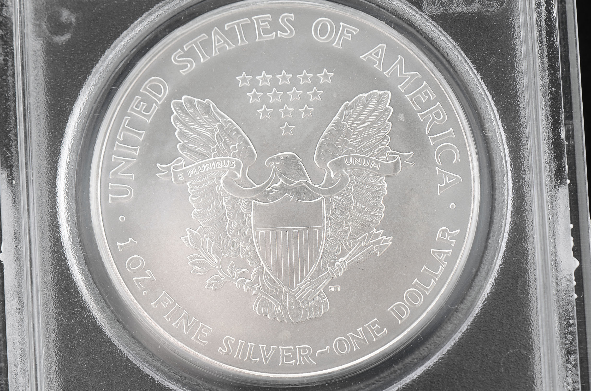 1997 One Dollar U.S. Silver Eagle PCGS MS67