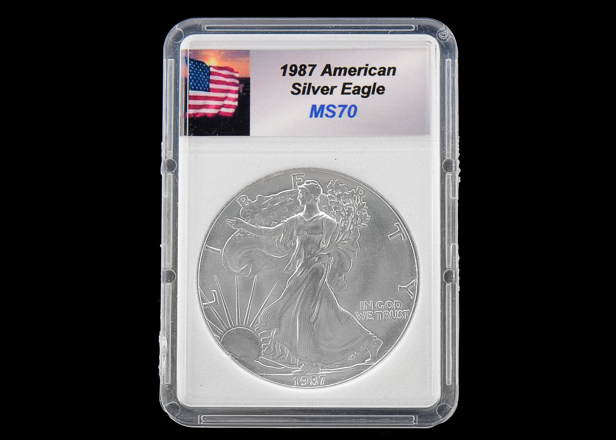 1987 One Dollar U.S. Silver Eagle