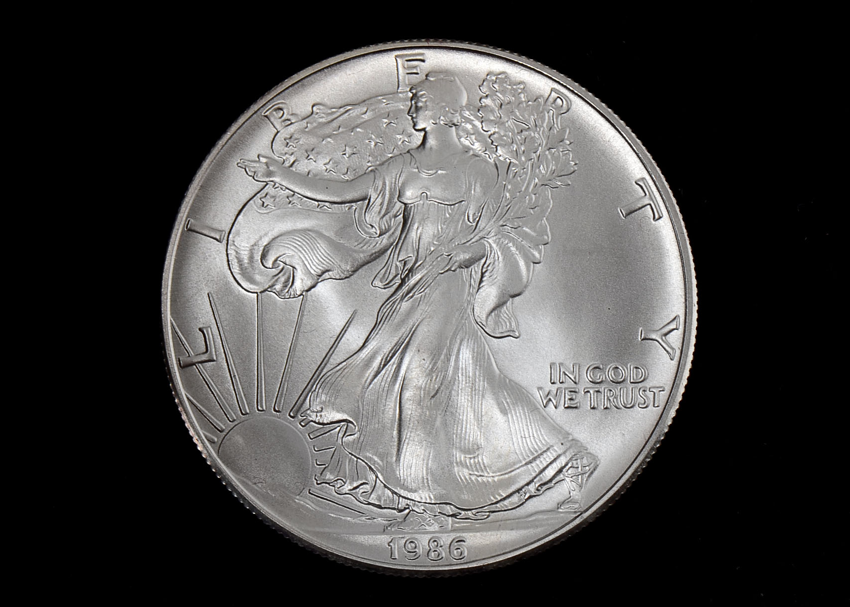 1986 One Dollar U.S. Silver Eagle