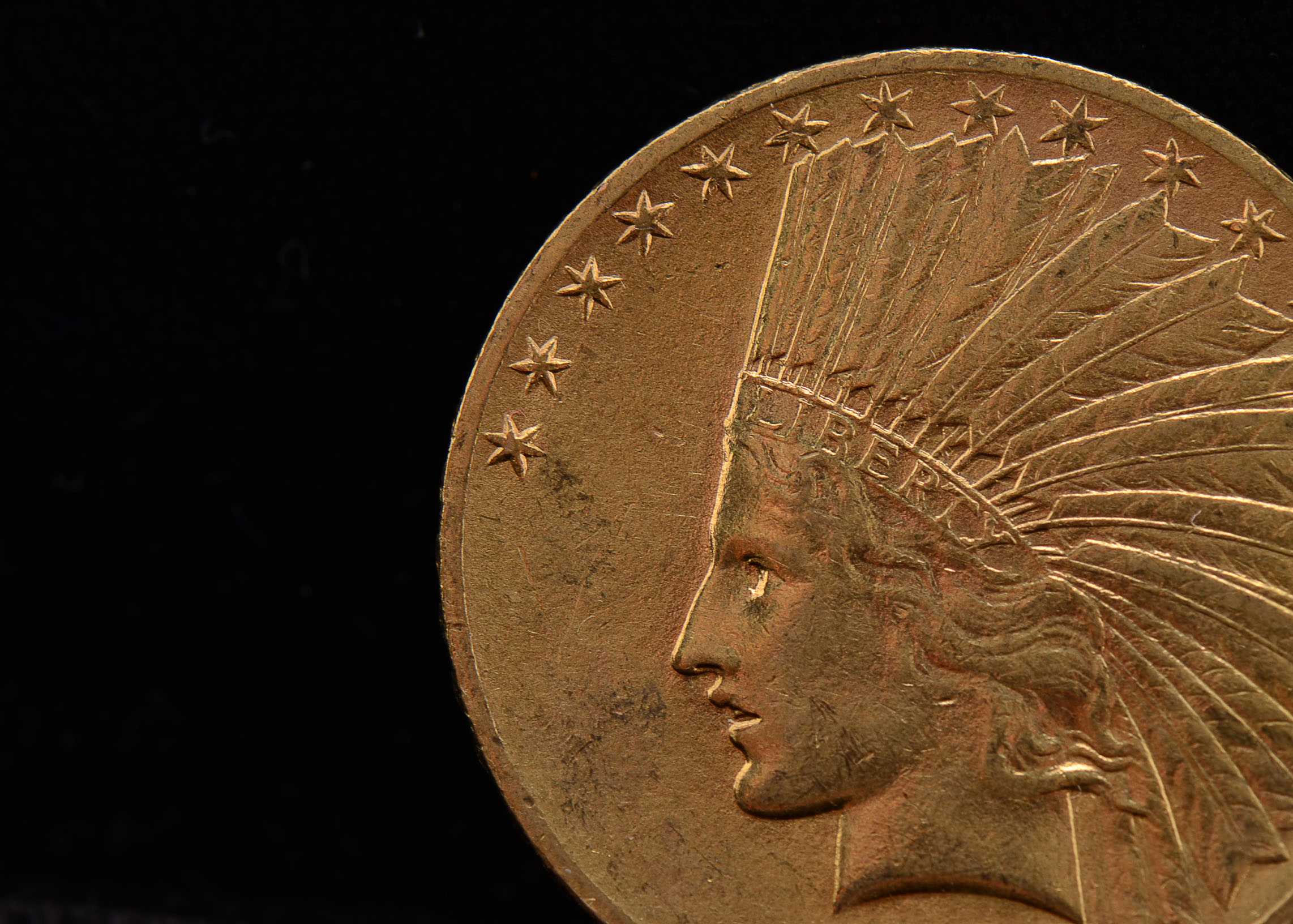 1909 Indian Head $10 Gold Coin