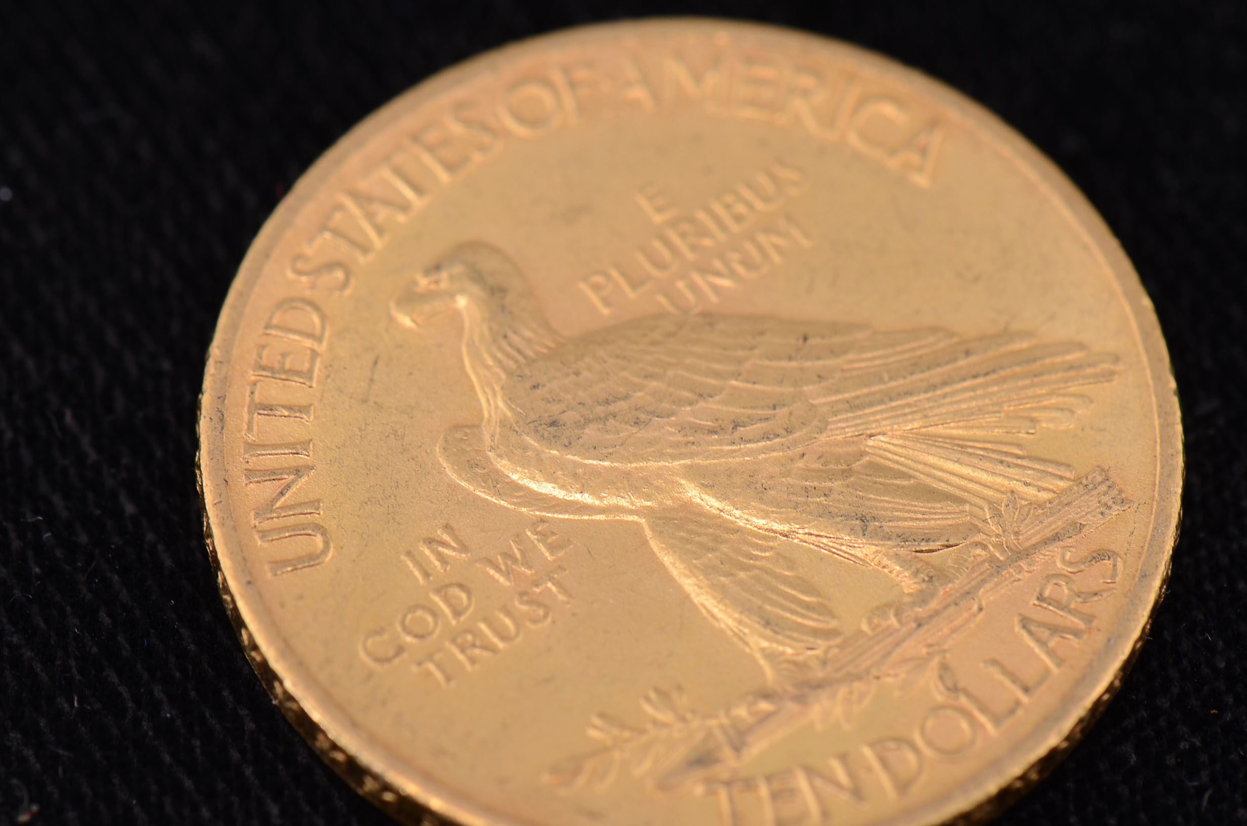 1909 Indian Head $10 Gold Coin