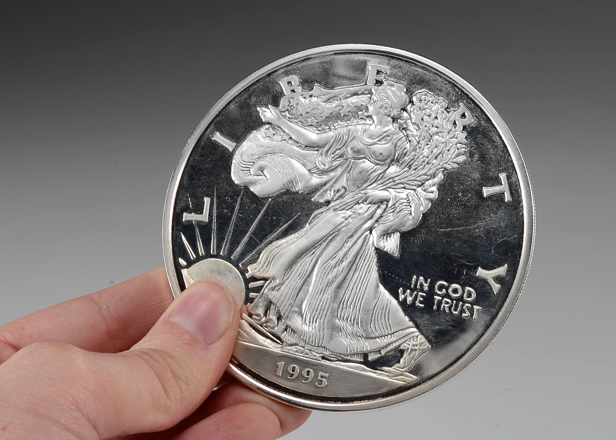 1995 One Half Pound of Fine Silver Coin