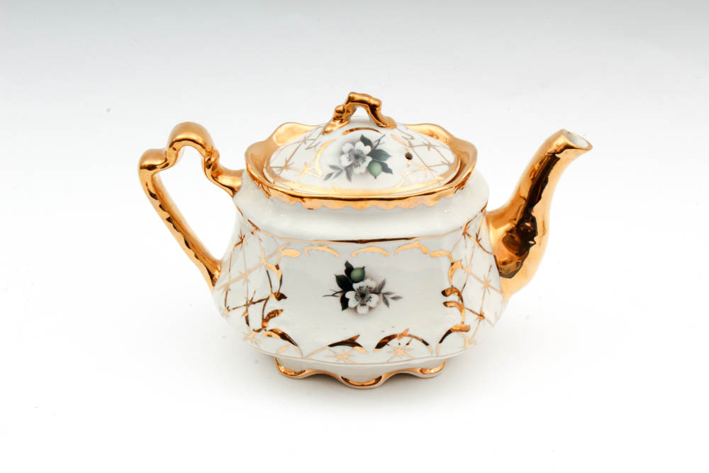 Pair of Decorative Teapots