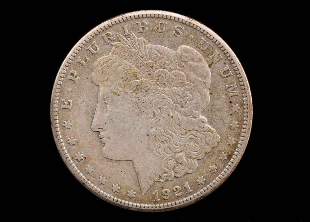 1921 Morgan Silver Dollar