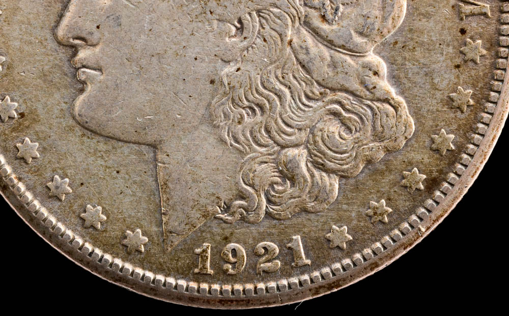 1921 Morgan Silver Dollar