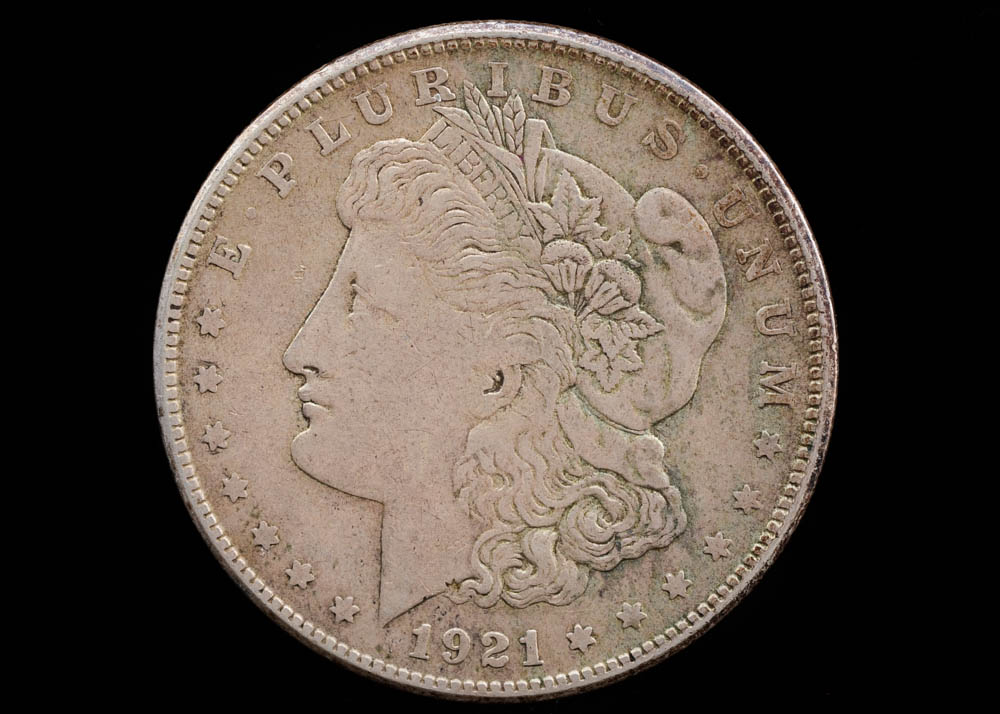1921 S Morgan Silver Dollar