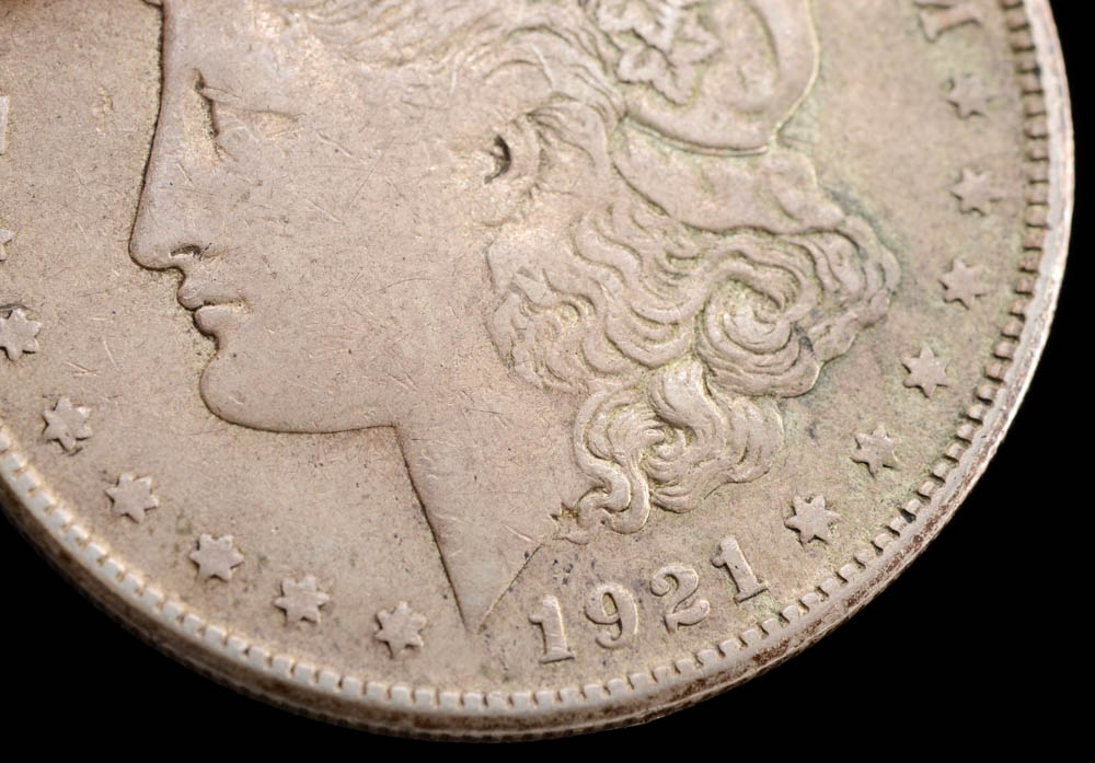 1921 S Morgan Silver Dollar