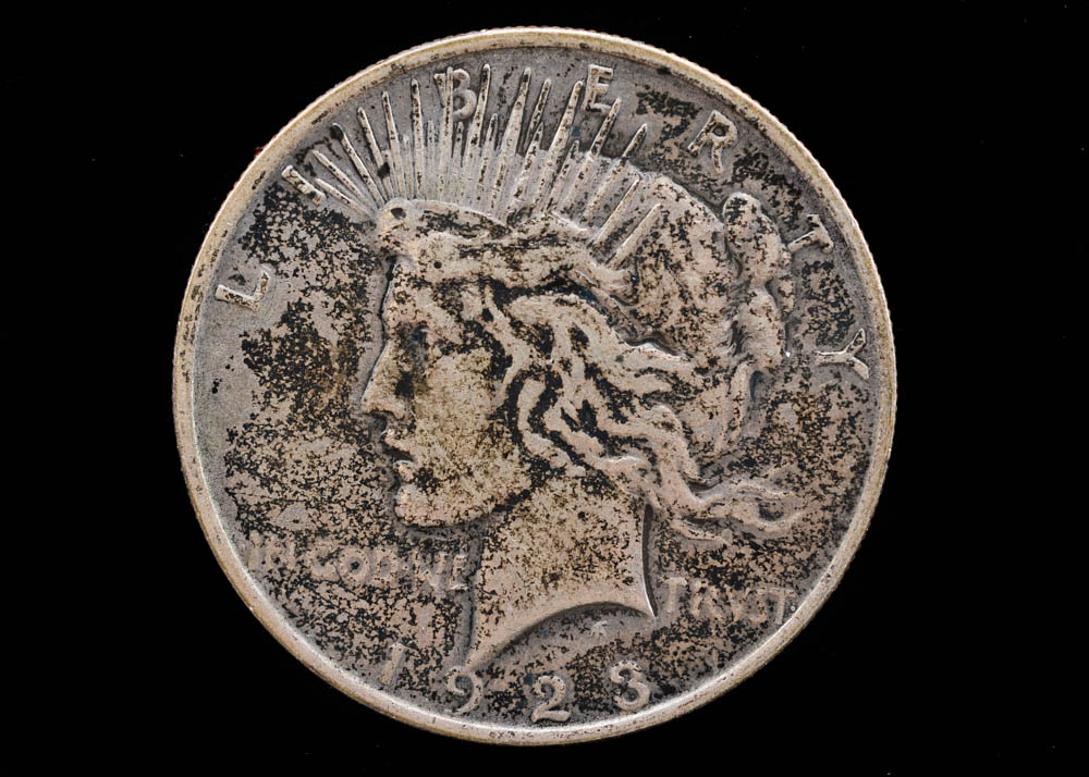 1923 Peace Silver Dollar