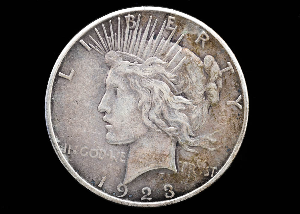1923 S Peace Silver Dollar