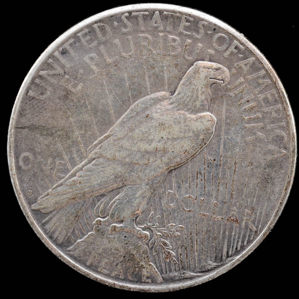 1923 S Peace Silver Dollar