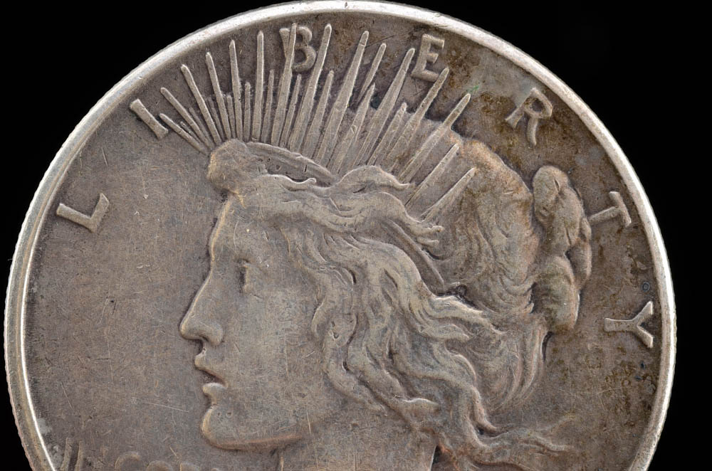 1923 S Peace Silver Dollar