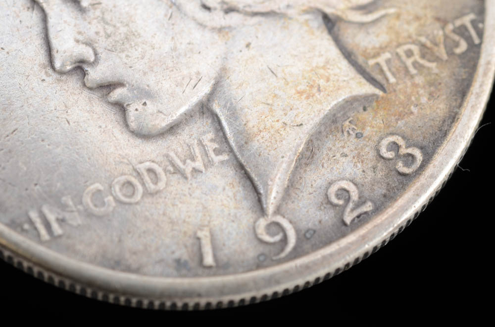 1923 S Peace Silver Dollar