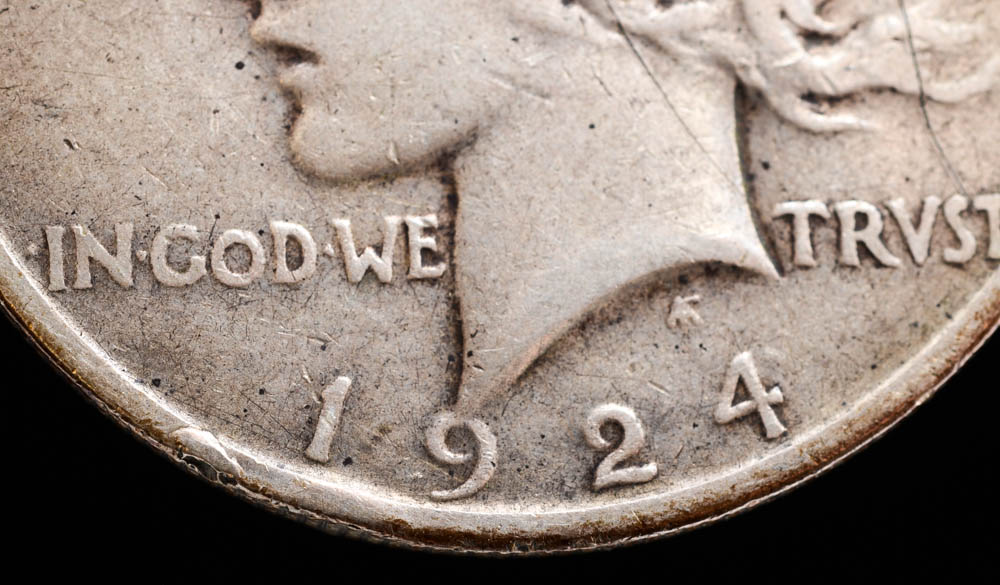 1924 Peace Silver Dollar